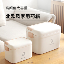 Medical kit household medical box large capacity portable multifunctional emergency standing drug storage box