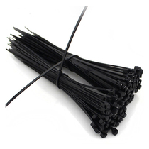 Nylon cable tie self-locking plastic harness black strangling dog code watch buckle bicycle brake tube strap