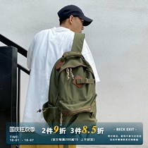 North second export canvas backpack mens trend ins large capacity casual backpack 2020 new lightweight travel bag