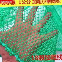Copy Mesh Head Mesh Pocket Bag Fishing Shrimp Rice Small Dense Eyeste Nylon Fishing Care Mega-Rough Line Handwoven Fishing Nets Fishing Gear