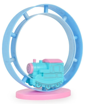 Children cartoon chain track toy small Mas rail small train baby rolling track clockwork toy