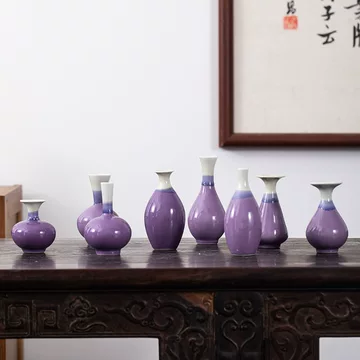 花瓶陶瓷紫色-花瓶陶瓷紫色促销价格、花瓶陶瓷紫色品牌- 淘宝
