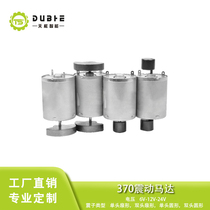 370 micro DC vibrator motor 6V12V24 double shaft vibration small massage motor eccentric circular sector