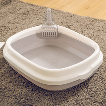 Cat litter top-in anti-splashing semi-enclosed deodorant cat excreting basin oversized cat toilet supplies