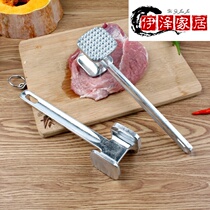 Double-sided loose meat hammer steak hammer tender meat needle stainless steel zinc alloy smashing pork chop hammer tool