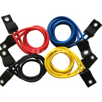 Customized childrens trampoline bungee latex elastic rope color double tube latex tube jumping bed accessories fitness equipment equipment