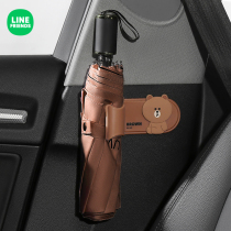 The vehicle-mounted umbrella seat back storage adhesive hook car with adhesive hook cute multifunctional glove automotive supplies Daquan