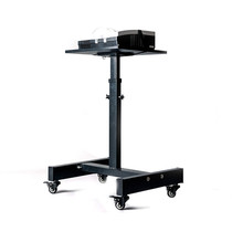 Movie computer Workbench load 60kg mobile projector bracket universal projection shelf non-punching telescopic mobile portable floor projector cart storage computer bracket