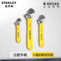 Stanley B series with plastic handle movable wrench opening active small wrench 4 inch 6 8 inch 10 inch 12 inch 15 inch