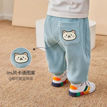 Baby pants spring and autumn children big pp pants Spring Boys Girls butt pants wear childrens spring clothes baby pants
