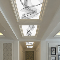 Corridor art glass ceiling shape living room aisle porch ceiling acrylic light panel top light decoration