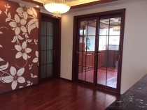 Sada doors and windows whole house custom glass partition Qifeng ZP90-1 series two-track sliding door