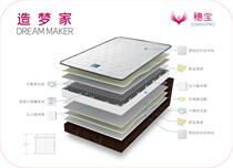 Suibao Mengmai 1800*2000 Double Bedroom Simmons Home Mattress Sleeping Comfortable Healthy and Practical