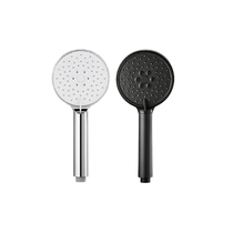 Huida 114mm handheld silicone shower
