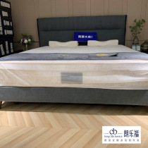 Longlefu family uses economic modern simple bed five-star bed frame (island) cloth bed five-star bed frame