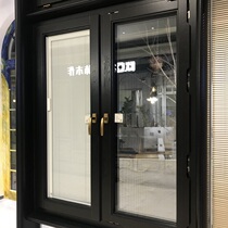 Senying aluminum-clad wood doors and windows soundproof insulating glass balcony bedroom floor casement window customization