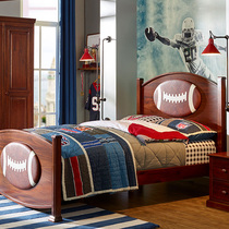Happy Dreams Treasure furniture children 1 2_1 35_1 5_1 8 m beds American full solid wood pine wood bed _ Universal trip