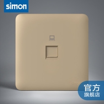 Simon Simon socket panel home decoration simple plug panel i6 series network socket panel computer