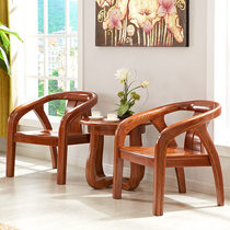 Bright Furniture Red Oak Wood Full Solid Wood Casual Chair Suboffice Chair Brief Modern Solid Wood Book Chair Study Chair