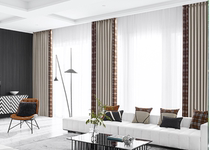 (Nanming)Hepina imported soft-installed custom curtains