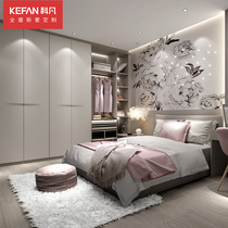 Kofan custom simple modern whole wardrobe home bedroom cloakroom kitchen whole house furniture-Moonlight waterfront