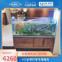 (Net red hot products) light luxury living room must Green pomelo to fish tank cabinet 655801