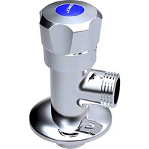 Nine Pastoral Bathroom Accessories 7411 Quick Opening Single Cold Angle Valve Water Stop Valve Ceramic Valve Core With Anti-counterfeiting Need to Shop Self-Ticking