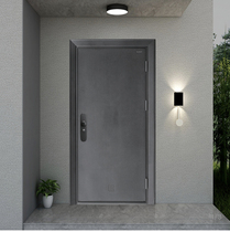 Panpan security door black brushed home two-color door door security door entry door fingerprint lock Class A security door