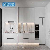 (Yunyan) Dao Rui Shi custom cabinet quartz stone slab modern simple light luxury whole open Western kitchen