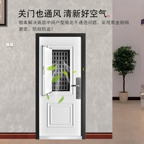 God will Class A security door into the home door household door fingerprint lock child mother door ventilation door Venice door