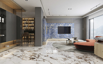 DPI imported tile pavilion Ruisi tile Van Gogh sheet specification 1200*2400