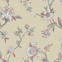  Magnolia curtains American pastoral floral small fresh style bedroom living room shading 8246