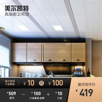 Melkate integrated ceiling kitchen bathroom aluminum gusset panel frame