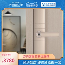 Siemens fingerprint lock smart lock home anti-theft door lock smart electronic lock code lock magnetic card lock C320