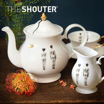 SHOUTER × Melody Rose ModernSurrealist bone china model Milk Jar