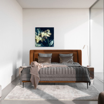 Boconcept Nordic style Austin bed bedroom double bed modern minimalist light luxury bed master bedroom