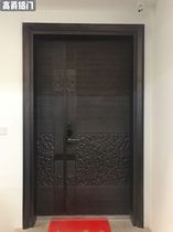High knighthood Bronze doors Entrance Doors Armored Doors Cast Aluminum Doors Bronze Art Aluminum Art Stairway Patio Doors Rustproof Entrance Doors doors