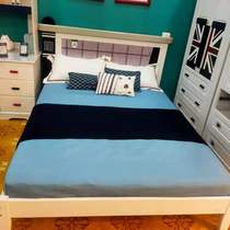 Love sports wind single bed health environmental protection water paint safe non-toxic pine wood solid wood single bed children's bed