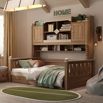 ABC aristocratic series Pollock desk bed 1 35 m teen storage bed small apartment bedroom furniture 1 35