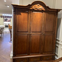 Model European simple atmosphere popular household furniture solid wood storage locker class wardrobe SW06