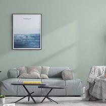 Yashiro bedroom wallpaper gray wall cloth plain color wallpaper solid color living room background wall light luxury soft green wallpaper