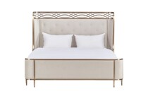 Meike ART luxury American classic residential furniture Keskode one meter eight-eared wing soft bag bed