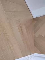 Holy elephant multi-layer solid wood floor herringles spelling original wood color modern bedroom living room AC9013 Weiyang Palace No. 2