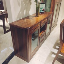 Qimong (residential furniture) exquisite shape decoration flow texture craftsmanship making sideboard 7H21