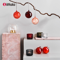 Iittala Itala Dewdrop Series Home Colorful Candlestick Cafe Table Lamp Romantic Glass Orchments