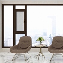 Window screen integrated broken bridge double internal window E04K door-to-door measurement can be experienced in global home store 1