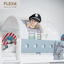 FLEXA VELESSA CHILDRENS CLOTH ART TENT PLAY HOUSE ROOM INNER BOYS AND BOYS ENVIRONMENTAL FRIENDLY TOY HOUSE CASTLE