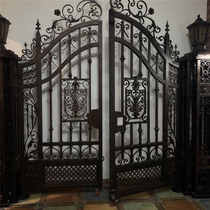 divine Dingyuan iron gate courtyard door villa door electric door double door Chinese door Iron Gate