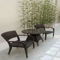 Aobri outdoor furniture hibiscus chairs can be matched at will with simple styles and atmosphere can be stacked to save places.