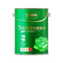 Three trees 360 Multi-Effect anti-mildew all-around primer white latex wall paint environmental keg paint paint 6 5KG